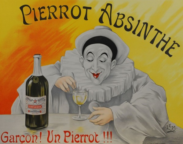 Pierrot Absinthe by VINTAGE POSTER